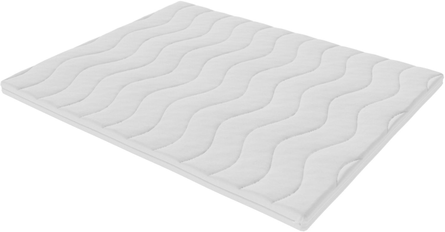 Toros Bedden Topper XXL Koudschuim-Topmatras HR 45 160x200x9cm dik- Bamboe Anti Allergisch Hoes Wit