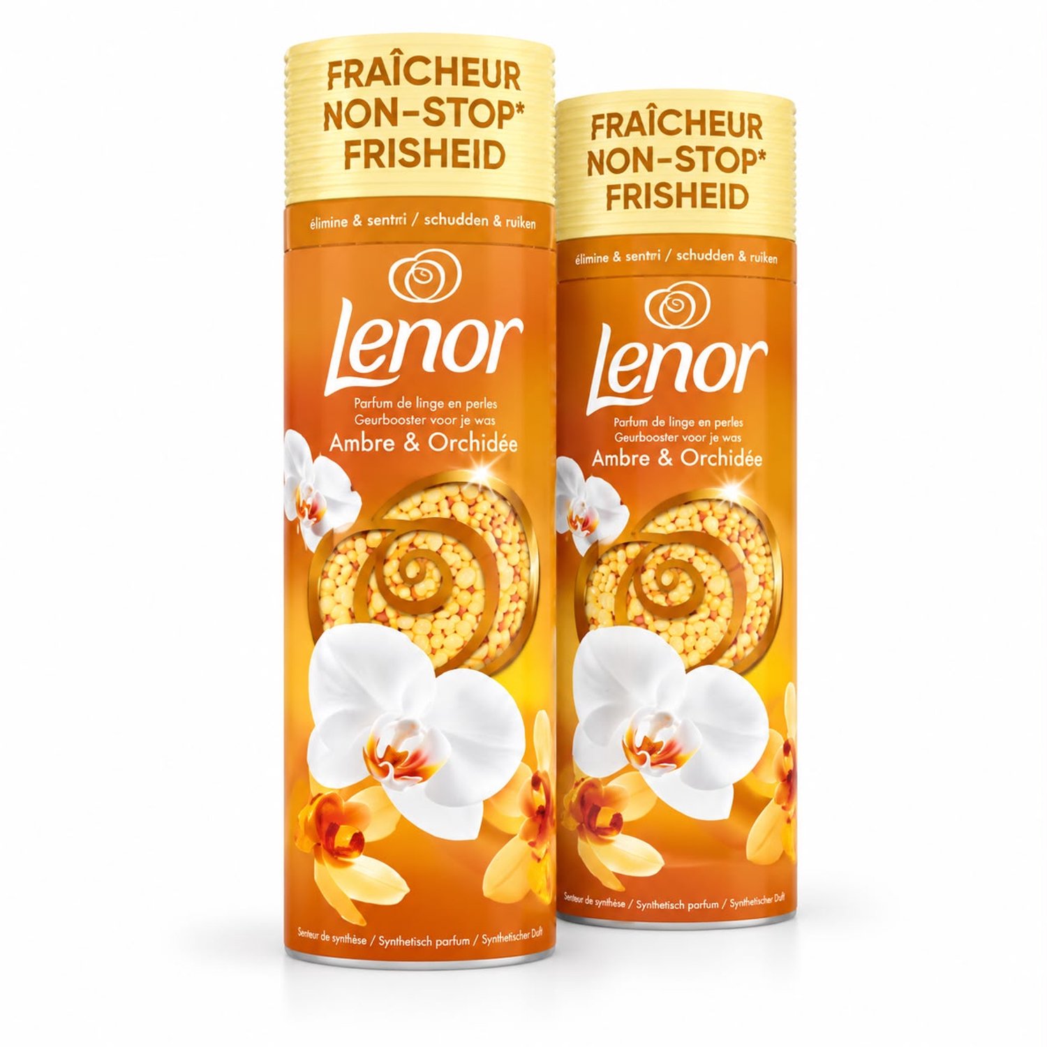 Lenor Geurbooster Amber & Orchidee - 2 x 240 gram - Wasparfum
