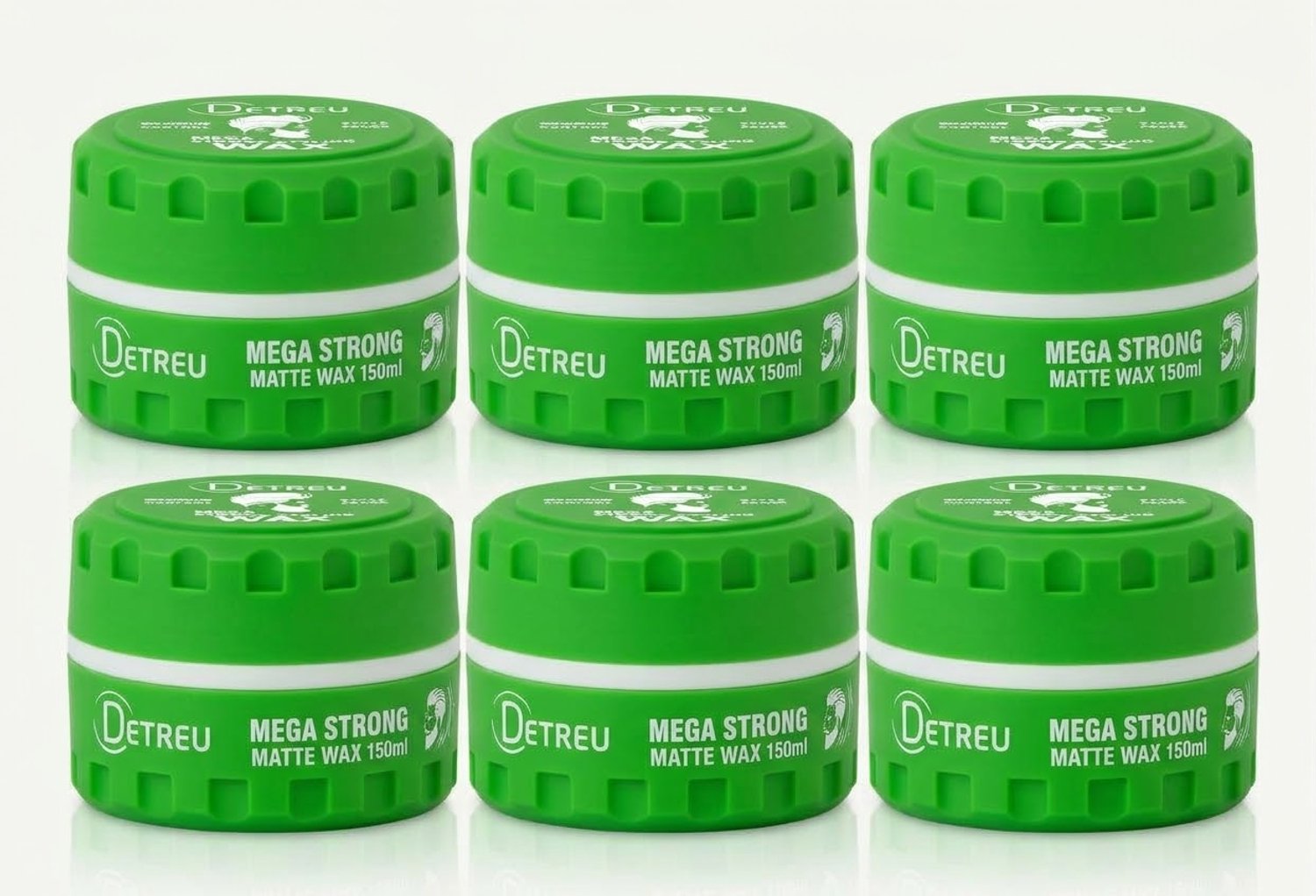 Detreu Professional Titan Mega Strong Matte Hair Wax - 140 ml