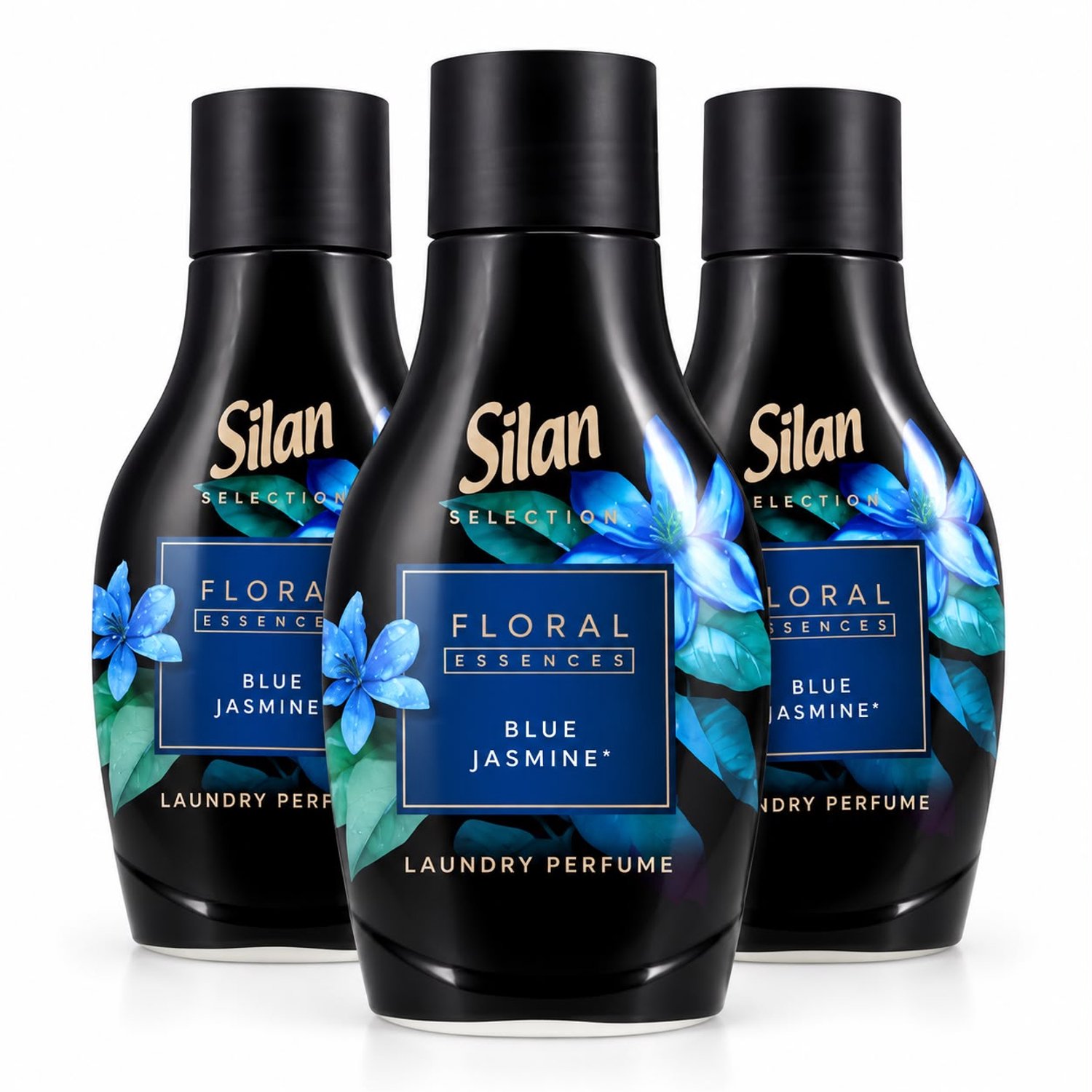 Silan Wasparfum - Floral Essences - Blue Jasmine 540ml - 3 stuks - Geurbooster