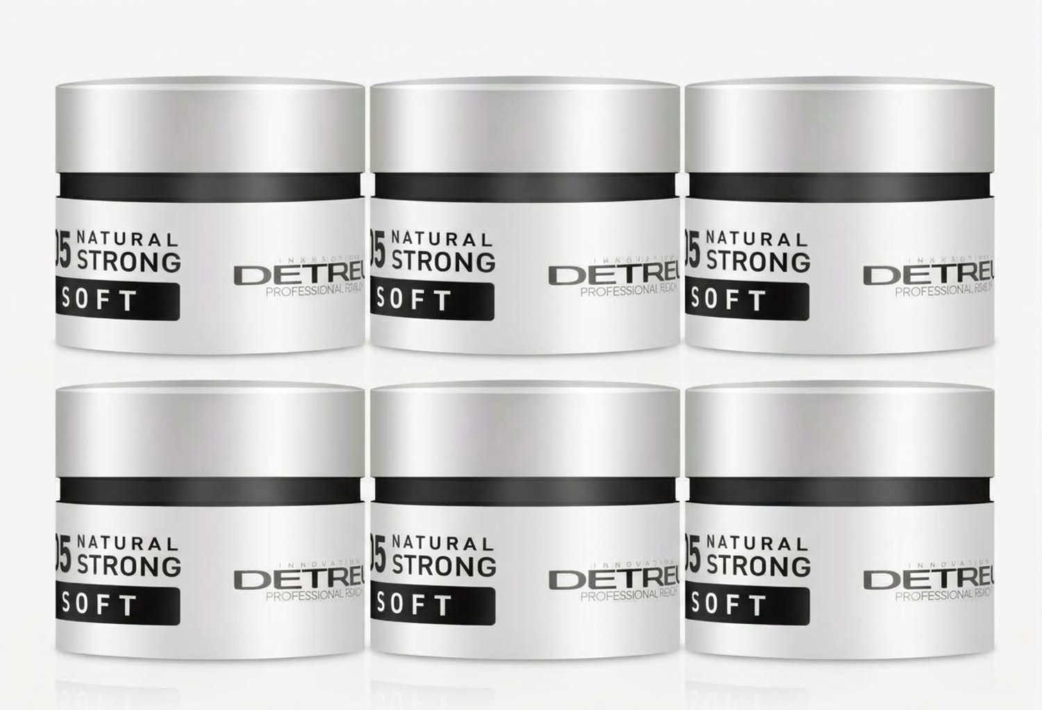 Detreu Professional Soft Natural Strong Cream Hair Wax - 150 ml