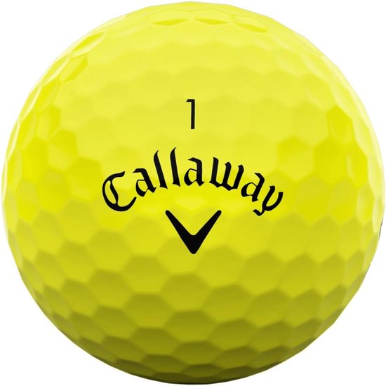 SnelShoppen - Golfballen voor Afstand - Warbird Distance + Golf Ball 2025, Geel, 24 Stuks, Twee-Piece Constructie, Duurzaam, Voor Beginners en Gevorde — afbeelding 2