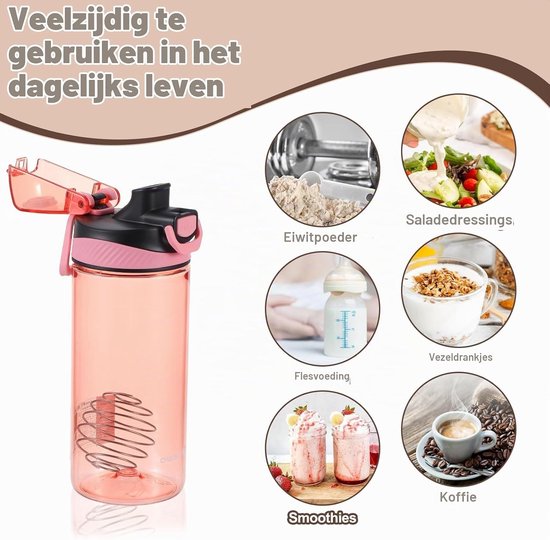 Set van 8 Shaker Balls voor Blender, Ideaal voor Smoothies, Eiwitshakes en Mixen van Poeders - 4.8 cm — afbeelding 2