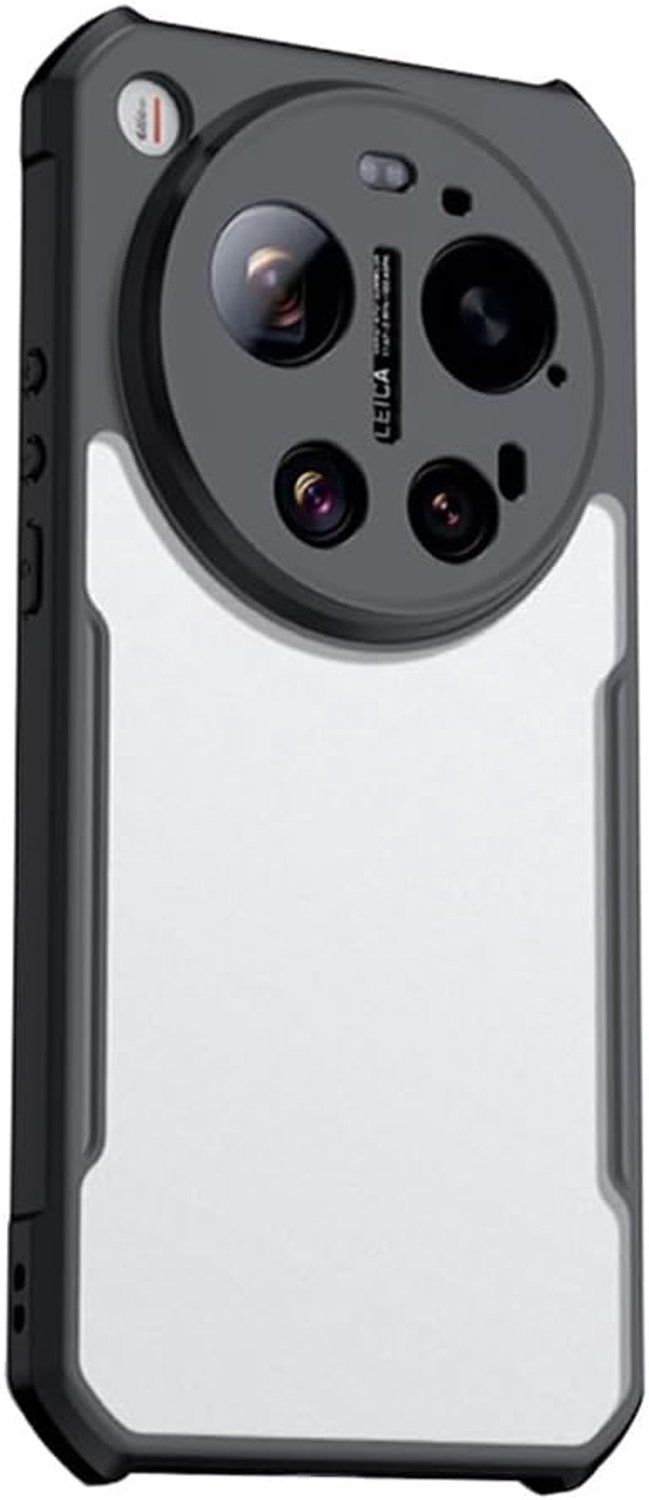 Case Compatible with Xiaomi 17 Ultra, Airbag Protection Transparent PC Back + Soft TPU Frame, Anti-Scratch Protective - ShopVlot