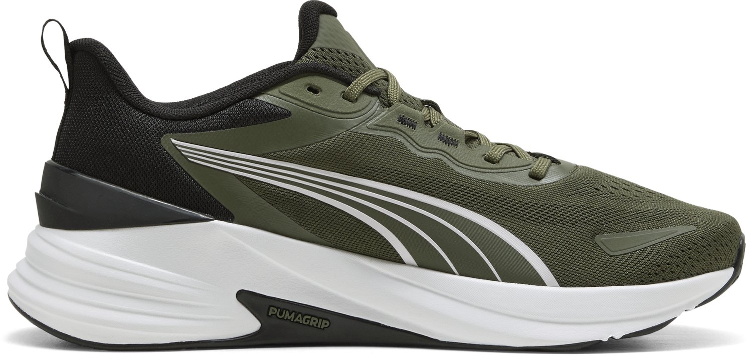 PUMA Action Pro TR Unisex Sportschoenen Moss Veil-PUMA -Feather Zwart