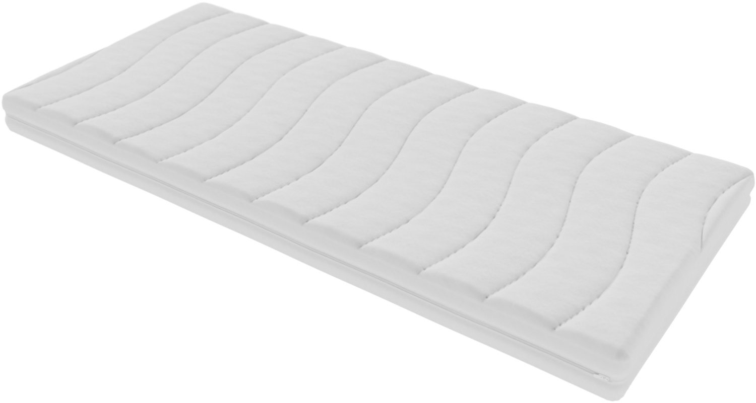 Toros Bedden 90x200x14 - Koudschuim -Anti Allergisch - Afritsbare Hoes - Wit - Premium Kwaliteit