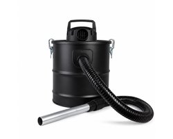 Stenda Asstofzuiger - Limpar Basic 800 watt - Ashcleaner - Mat zwart - BBQ - Open Haard - Pelletkachel - Hepa filter - Aszuiger met 3,5 mtr kabel