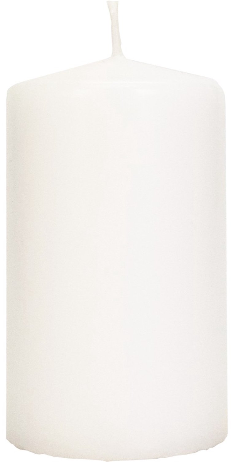 Wenzel Safe Candle stompkaars wit Ø 70 mm, hoogte 80 mm