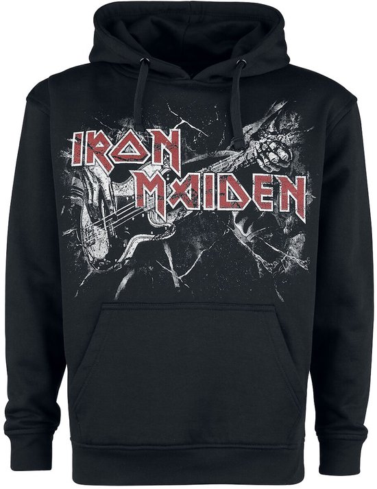 Iron Maiden Fear Live Flames Heren Trui met capuchon - zwart - S