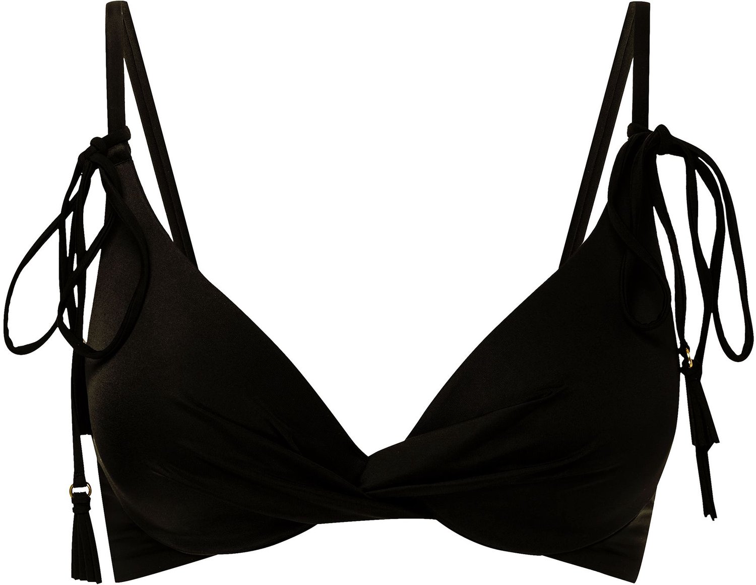 ESOTIQ Zibraz - Push-up bikinitop - Zwart - 70C/75B