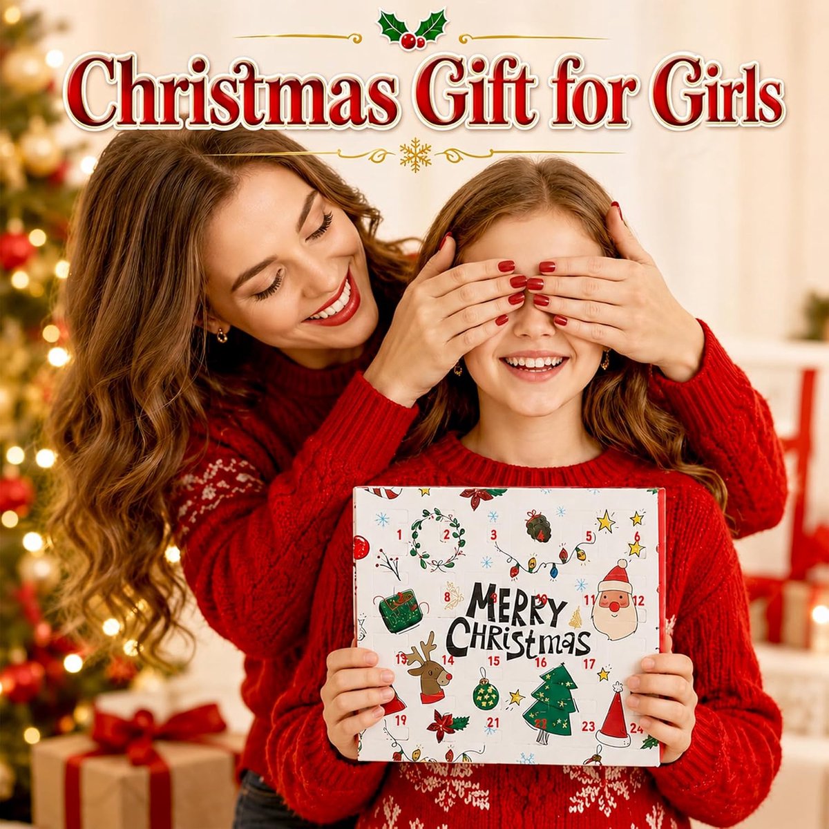 2026 Kerstkalender - Adventskalender - Kalender 2026 - Blind Boxes - Versieren - Armbanden - Kerst Countdown - DIY Kit Armband Sieraden Creëer Sieradencreaties - Meisjes Kerstcadeau – foto 3