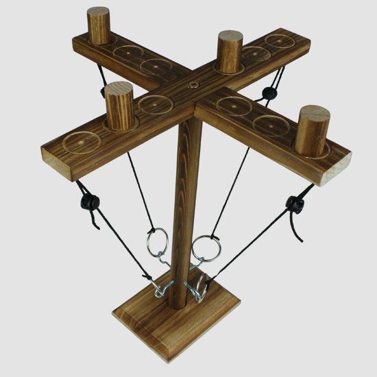 SUPERTILT® Ring Toss - Drinking game voor 4 player - Gezelschapsspel