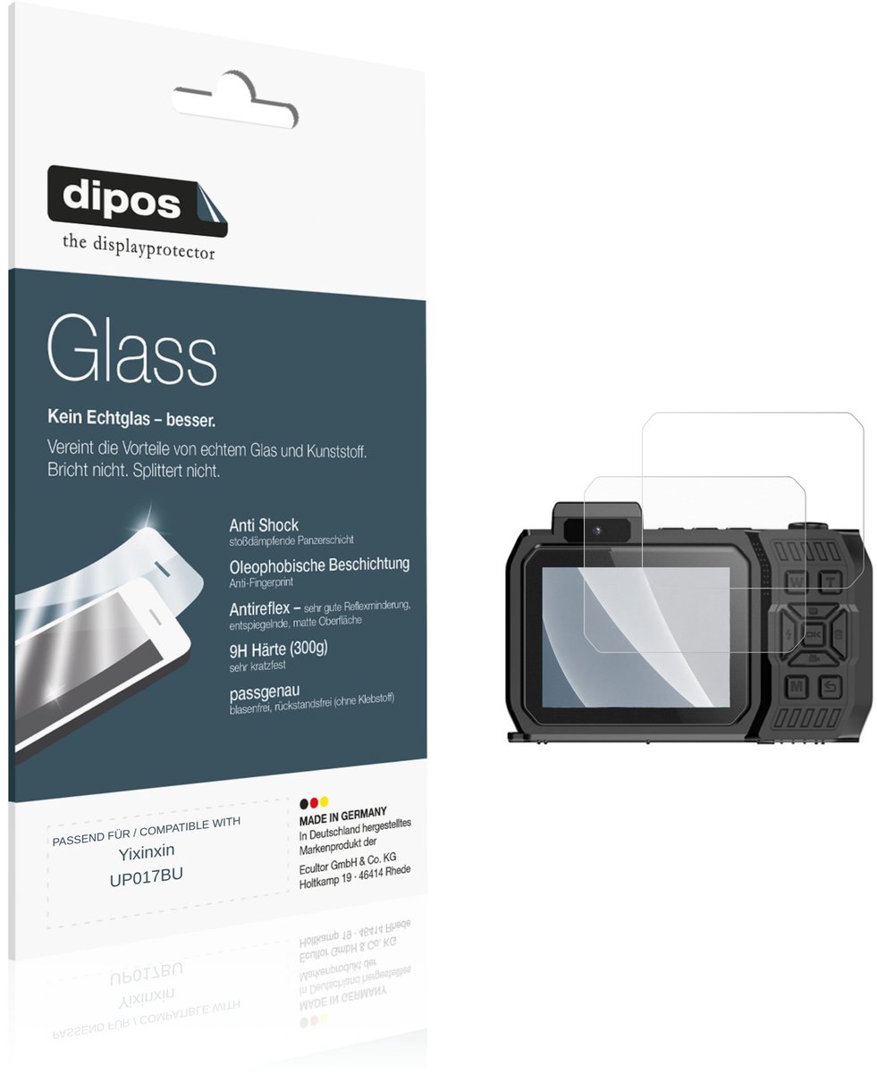 dipos – 2x Matte Pantserfolie geschikt voor Yixinxin UP017BU | 9H Screenprotector