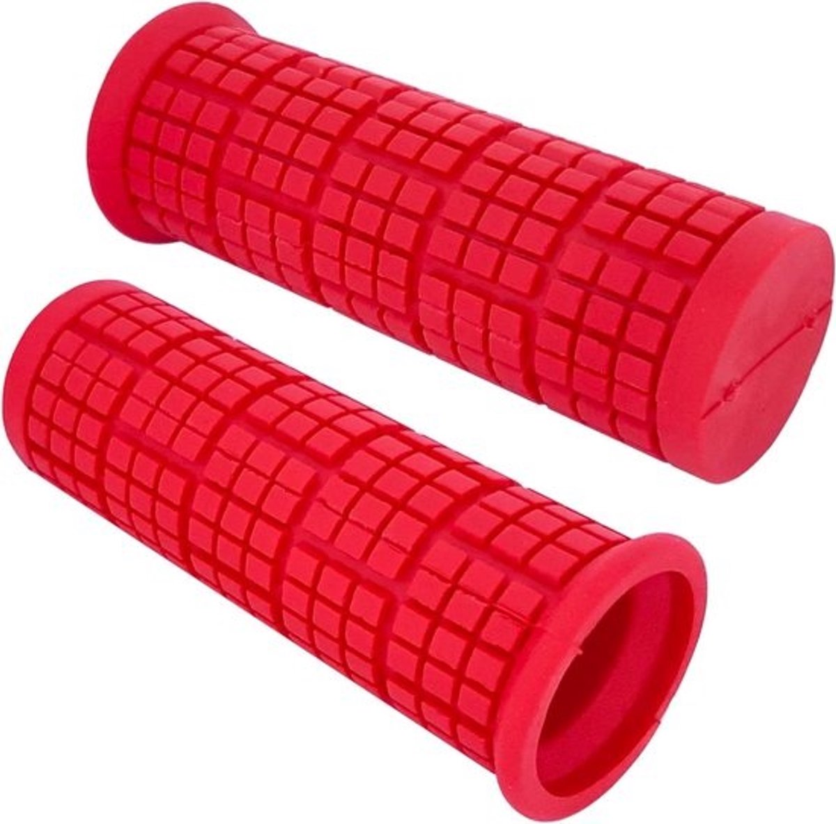 Fietshandvatten - Fietsgrepen Stuurgrepen - Comfortabel Fietsen - Antislip Ontwerp - 110 mm Lengte - Rood