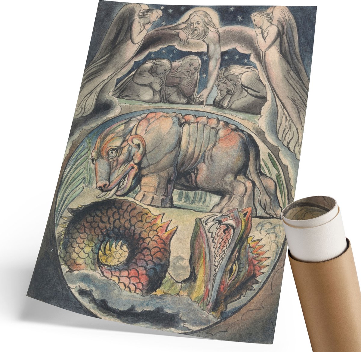 Wallfluent Polycanvas Wandposter - Bosavontuur, Fotografie - 297 x 420 mm - Groen Kunst - Rechthoek - Wandkunstwerk - Woonkamer, Slaapkamer, Kantoor - Klassiek