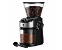 NovaWare Luxe Koffiemolen – Elektrische Koffiemolen – Koffiebonen maler met digitale timer –…