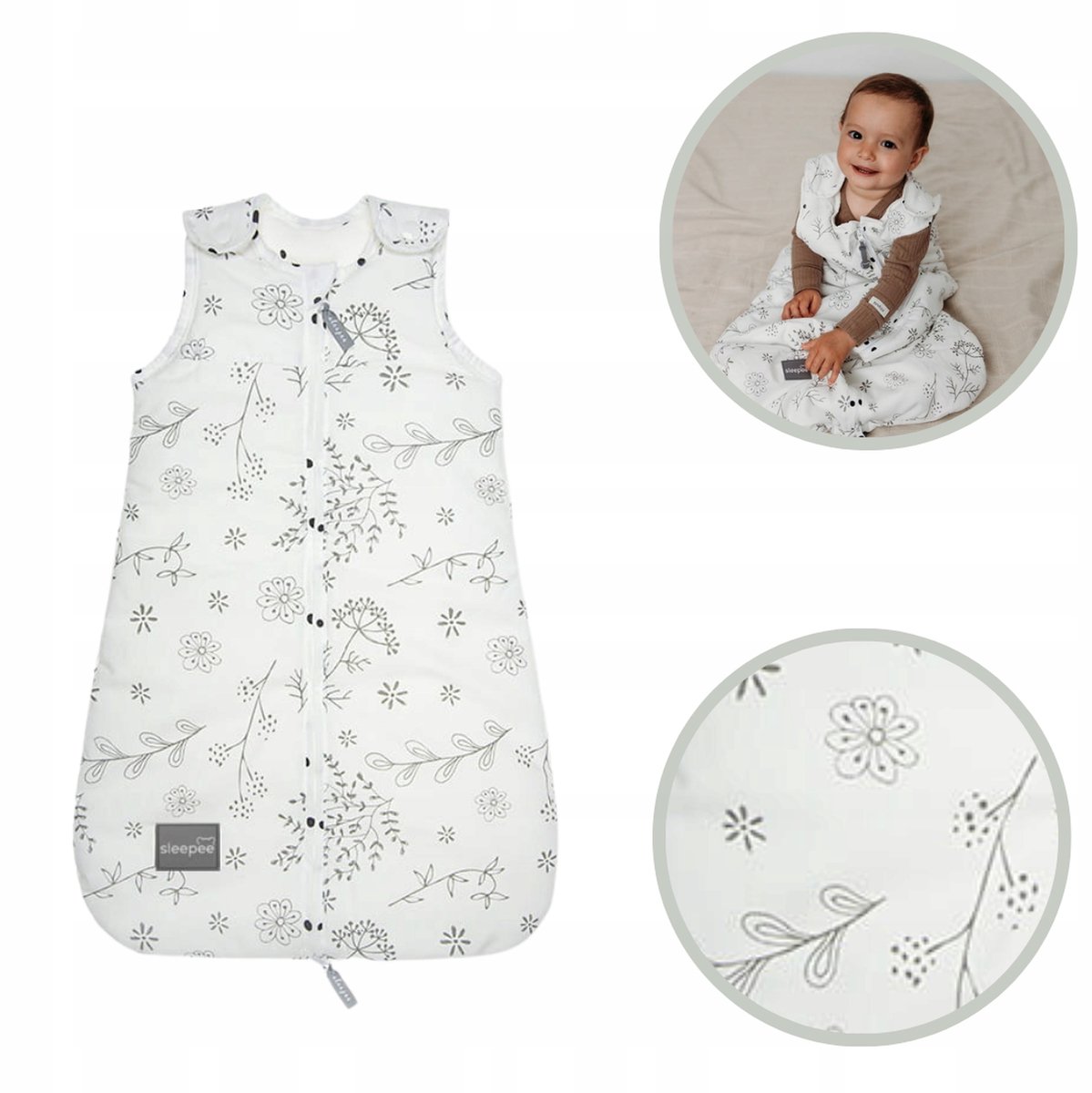 Sleepee Newborn Baby Slaapzak 2.5 TOG | 0-4 Maanden