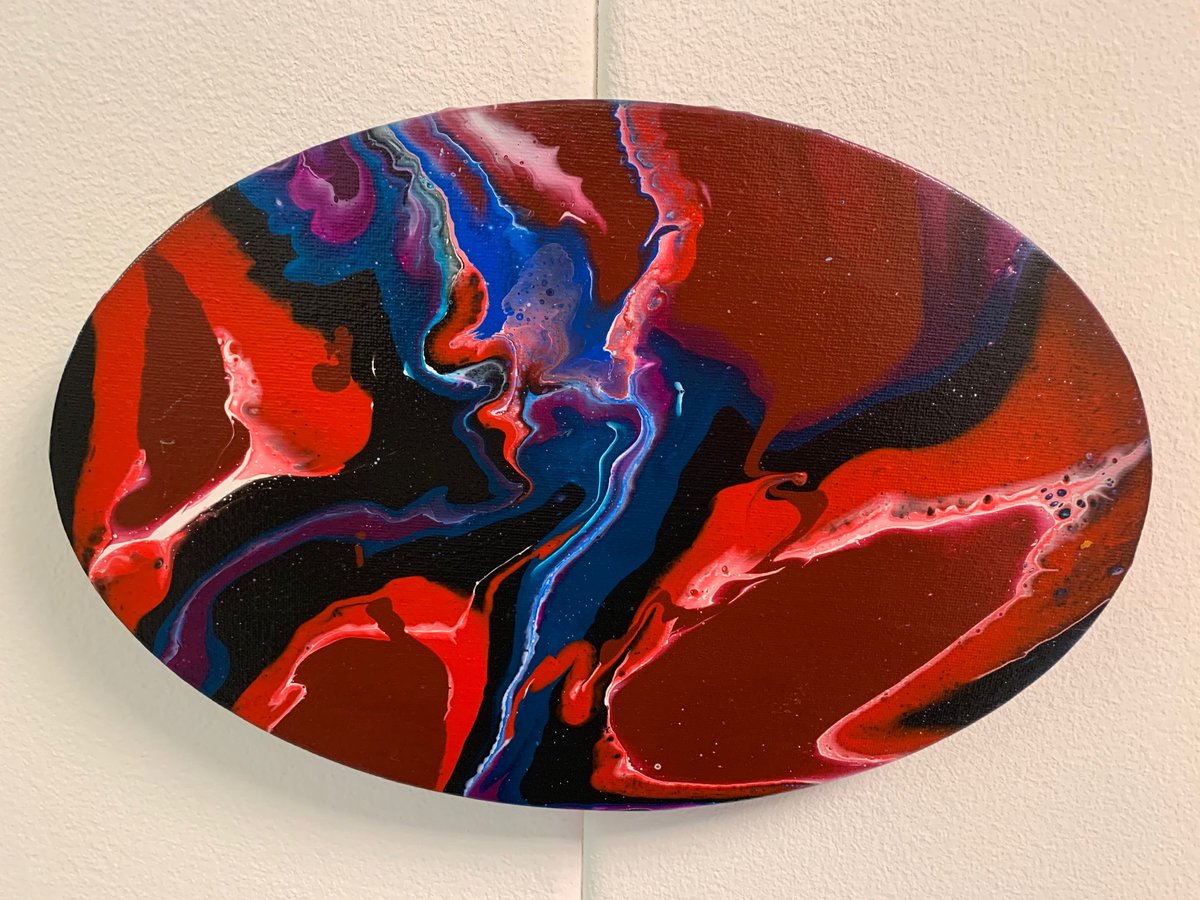 Wave rood/wit/blauw