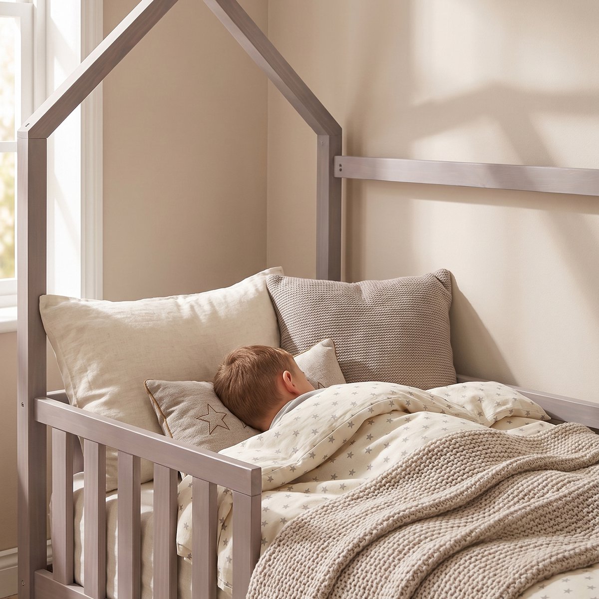 Buxibo Buxibo Kinderbed Houten Huisbed - afbeelding 3