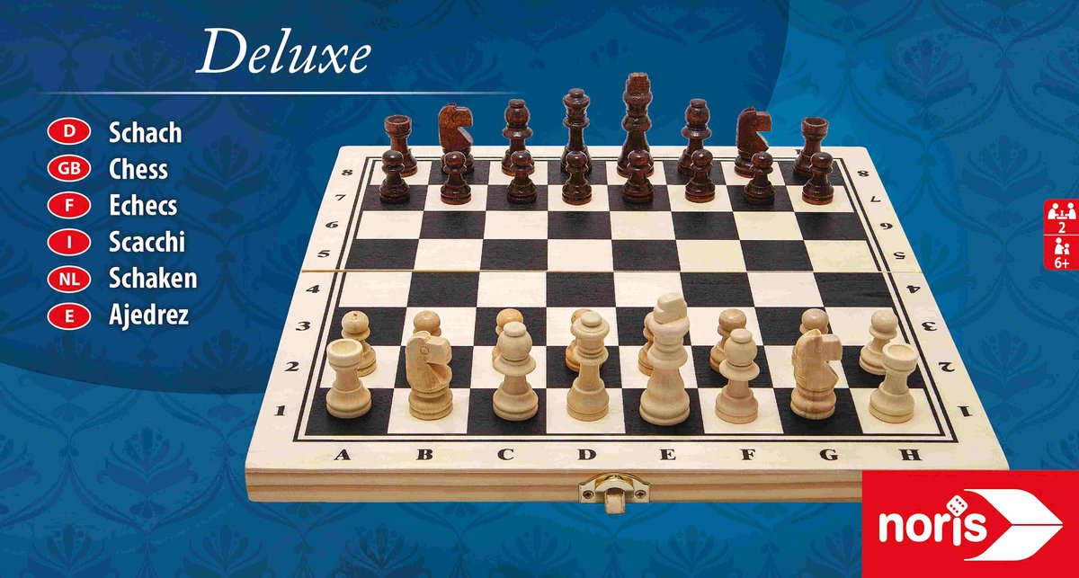 Deluxe Holz - Schach