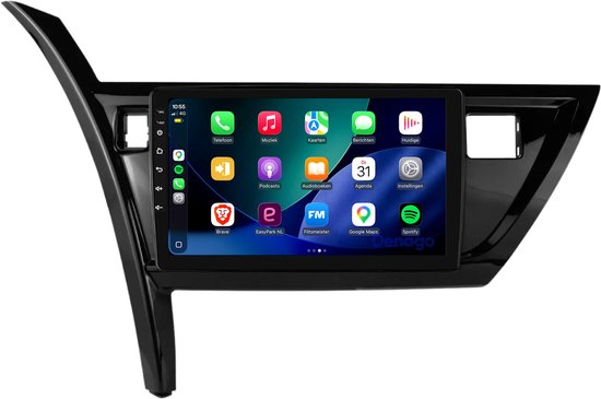CarPlay autoradio geschikt voor Toyota Auris | 2013 t/m 2015 | Android 16 | Draadloos Apple CarPlay & Android Auto | 2GB + 32GB | QuadCore processor | Denago DNG-A511 | 2025 model | 2013 2014 2015 | Bluetooth & Wifi