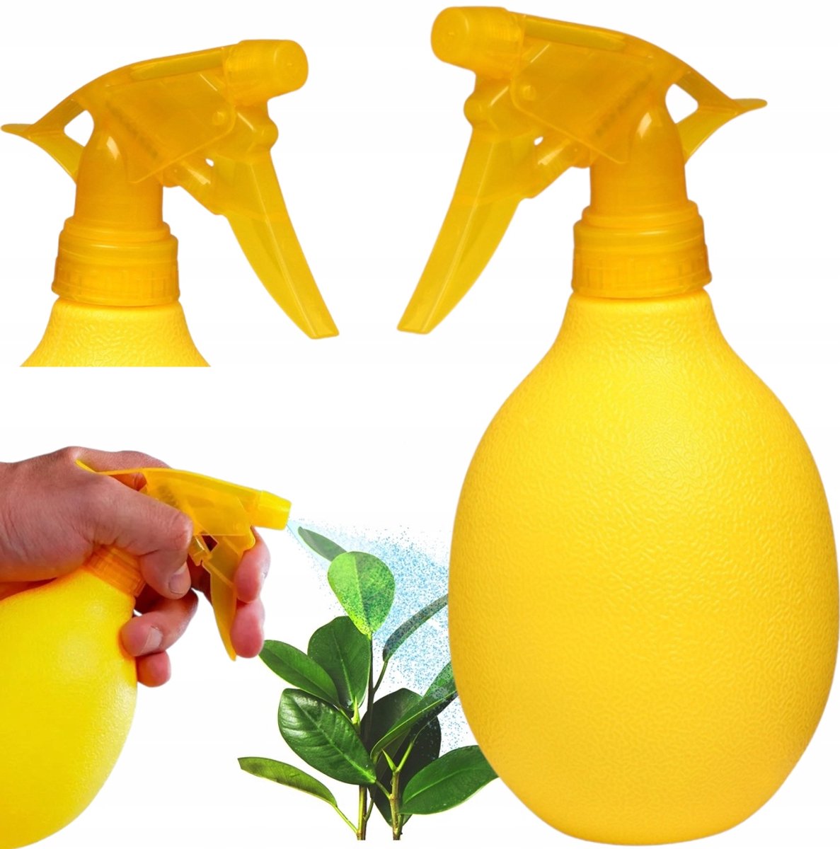 Handgemaakte Citroen spuitflessen voor planten - 450ml