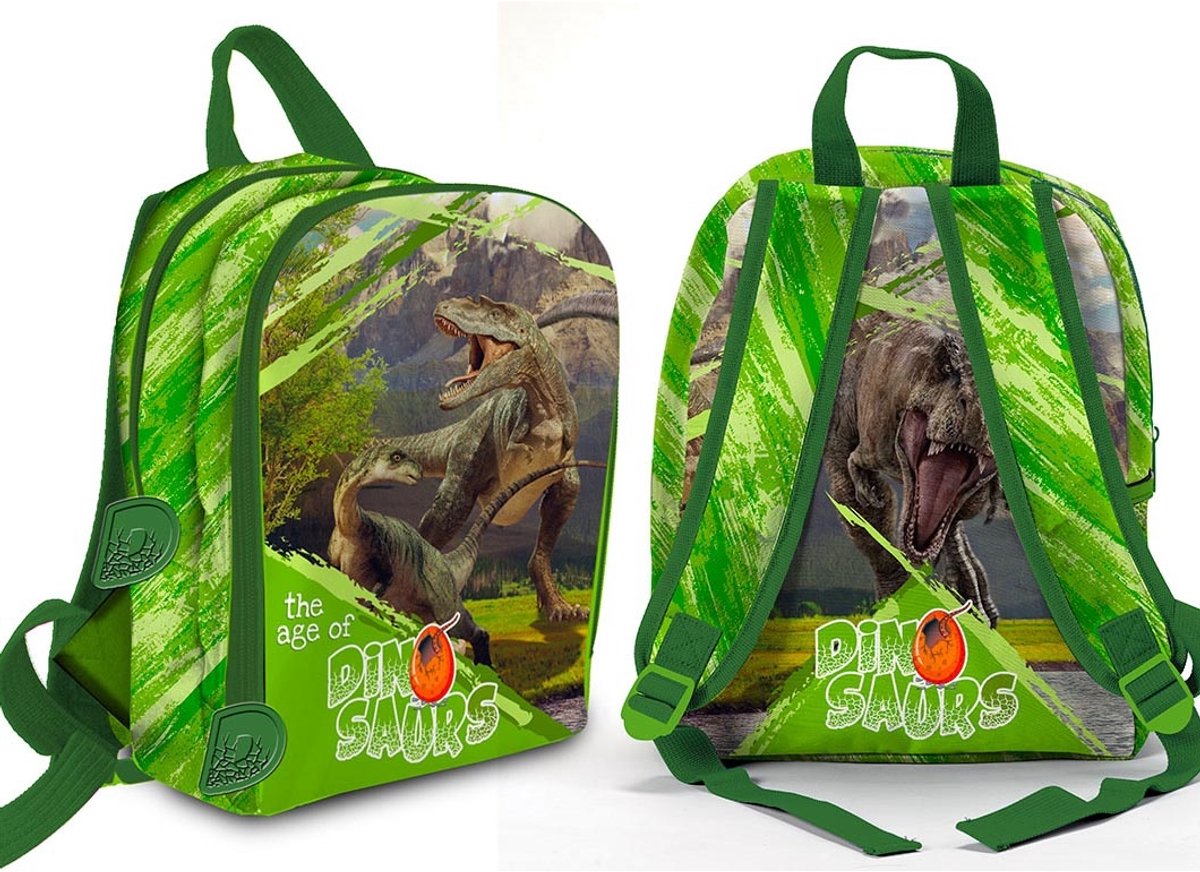 Dinosaurus Peuterrugzak T-Rex - 31 x 25 x10 cm - Polyester