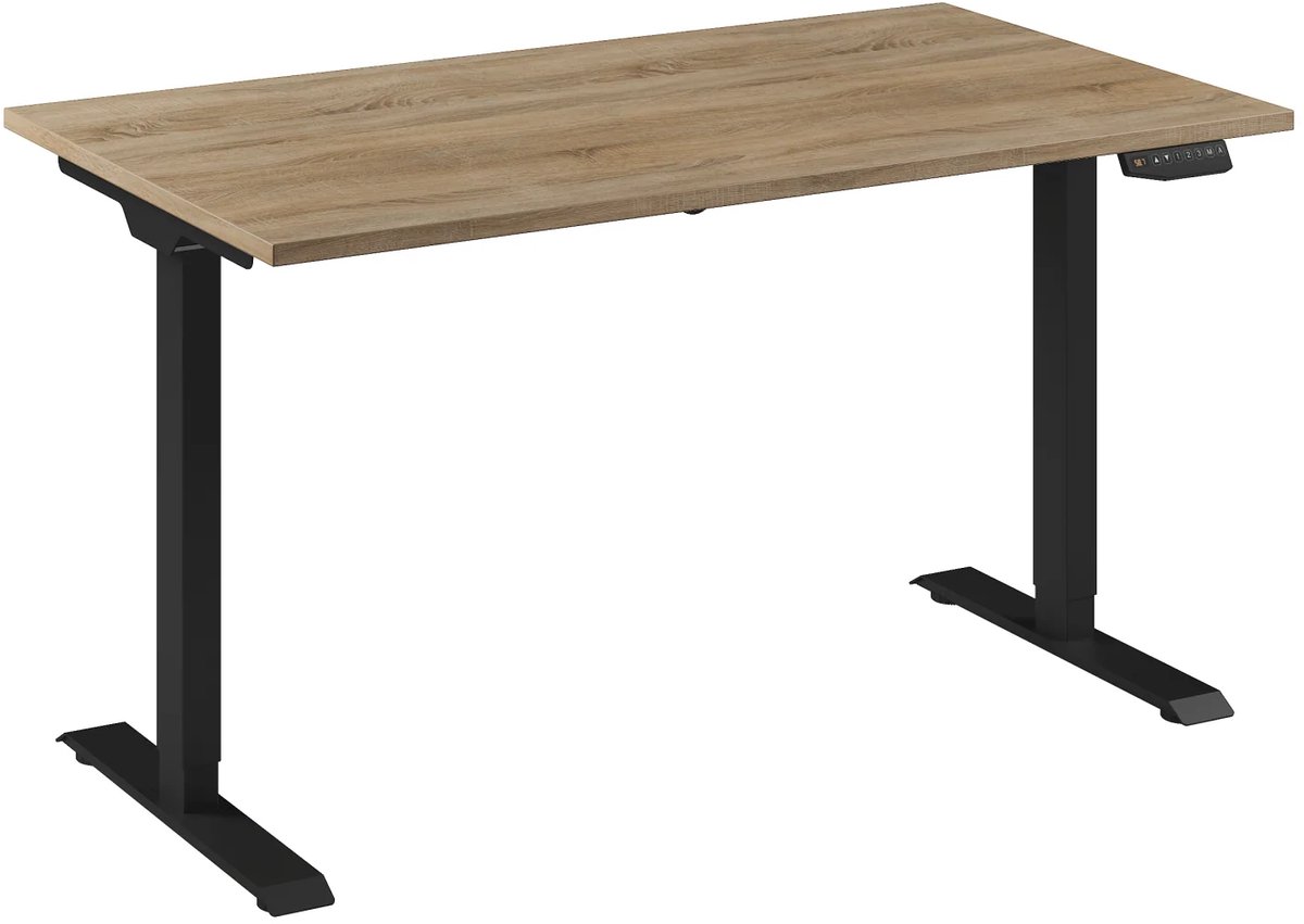 Bureau Adjust 1 Plus QA 140x80 Zwart/Robson