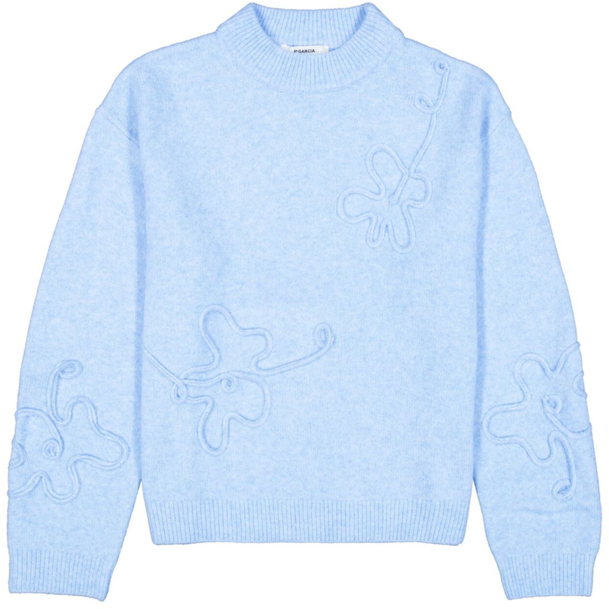 Garcia Trui Trui U260044 4608-breeze Blue Dames Maat - 3XL