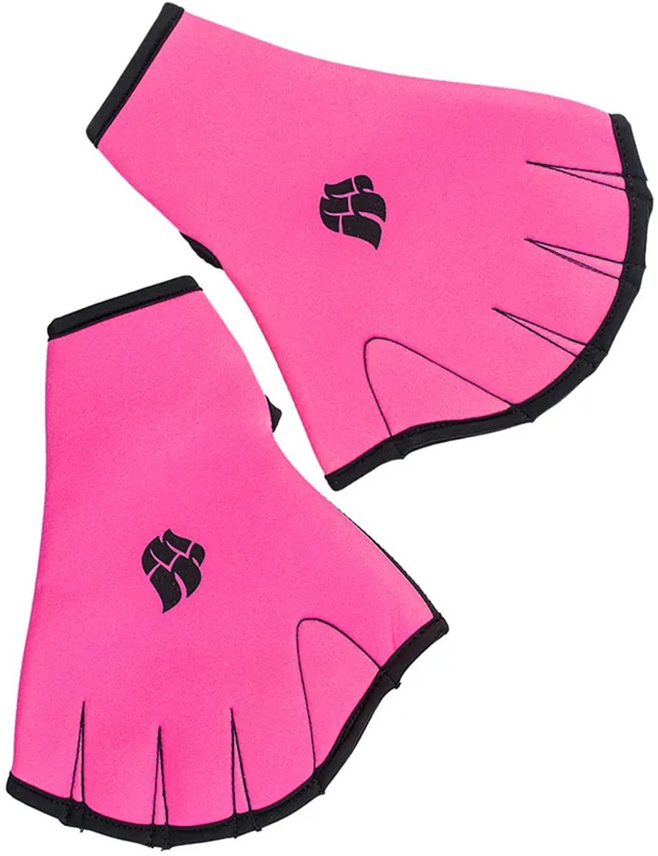 Mad Wave Aquafitness Zwemhandschoenen Roze S