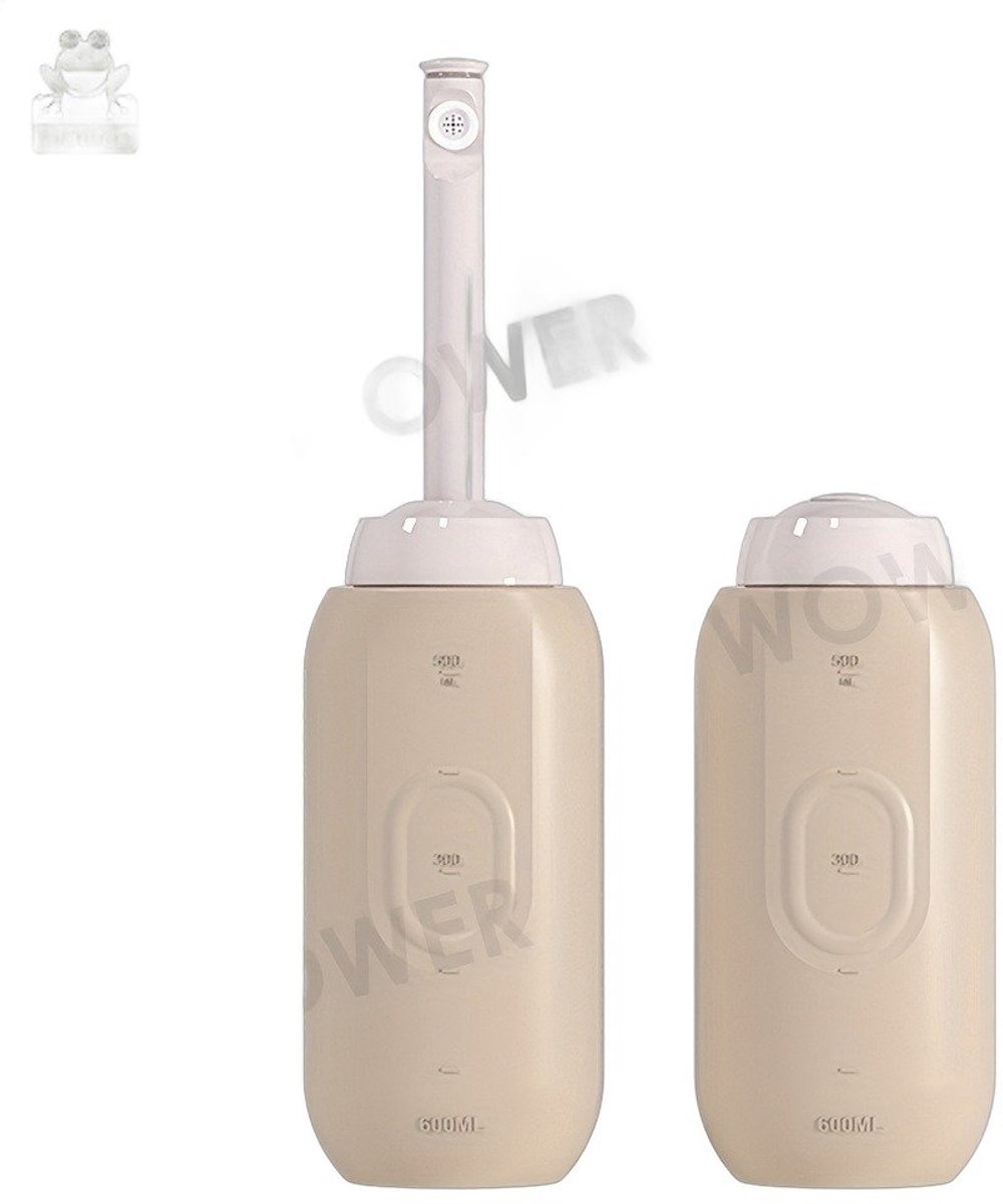 Currero Peri Bottle - Postpartum Fles - Spoelfles - Vaginale Douche - Bidetfles - 500ml - Kraamverzorging - Reisformaat