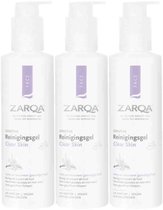Zarqa Clear Skin Reinigingsgel - 3 x 200 ml - Voordeelverpakking