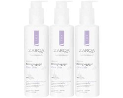 Zarqa - Clear Skin Reinigingsgel - 3 x 200 ml - Voordeelverpakking