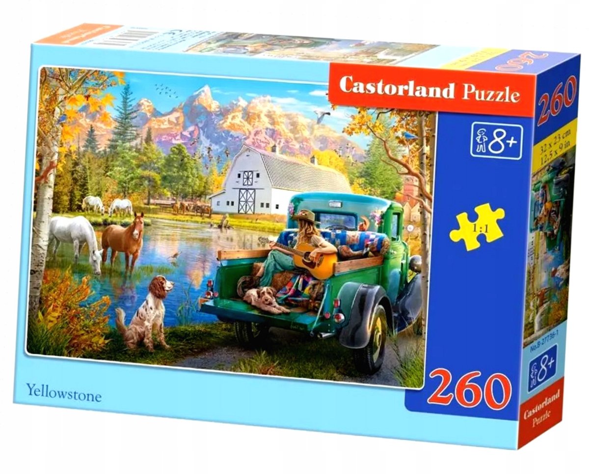 Castorland Yellowstone Puzzel 260 Stukken