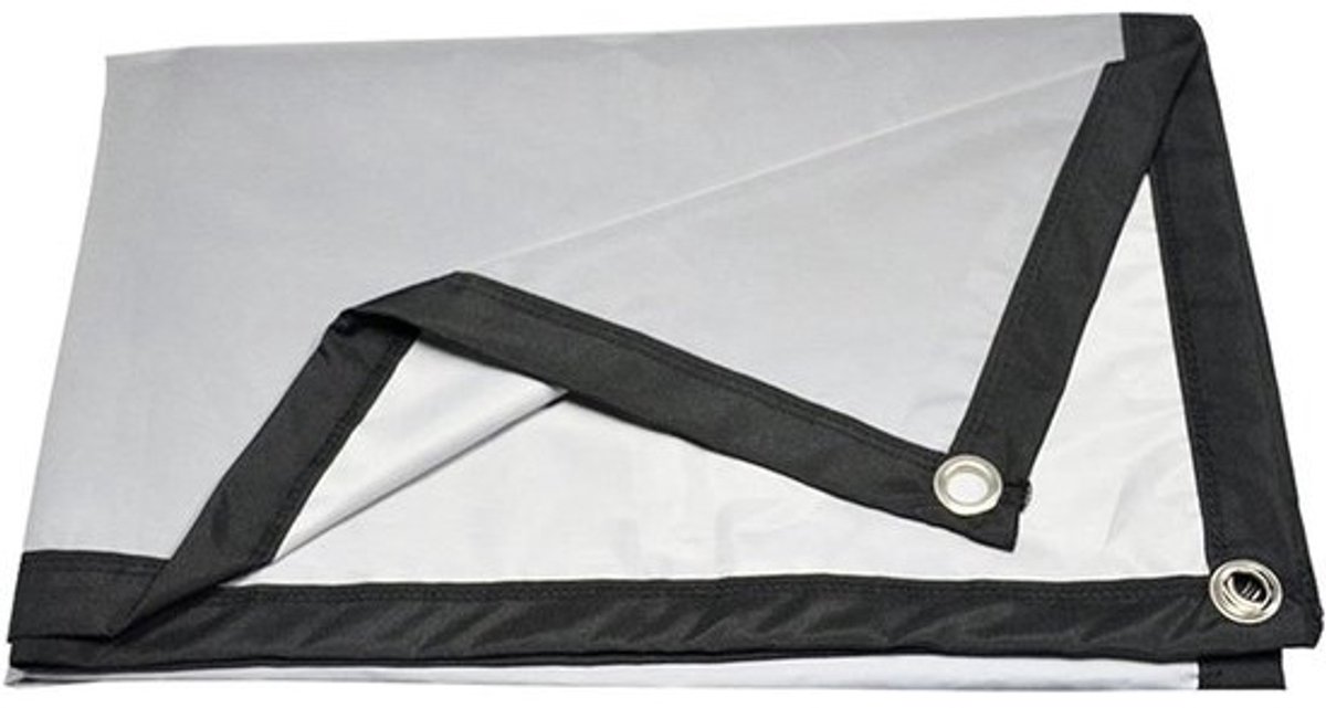 Projectorscherm - Projectiedoek Beamer - Thuisbioscoop Films - Anti-licht Materiaal - 130 Inch - Wit