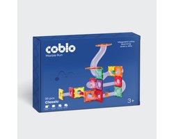 Coblo – Magnetic Tiles Knikkerbaan – Classic 35 stuks uitbreidingsset – Magnetische tegels – Knikkerbaan – Magnetisch speelgoed – Vanaf 3 jaar