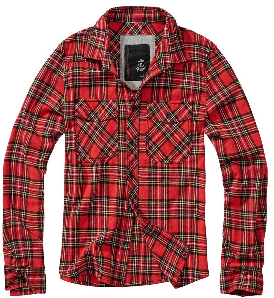 Brandit - Checked Overhemd - 7XL - Rood