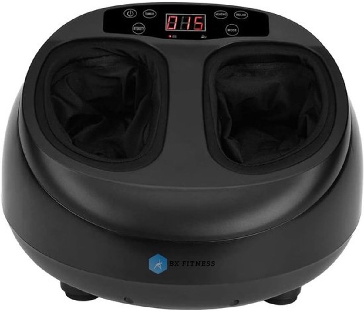 Voetmassage Apparaat - Voetmasseur Shiatsu - Ontspanning Benen - Met Infrarood Warmte - 46 x 39 x 26 cm - Zwart