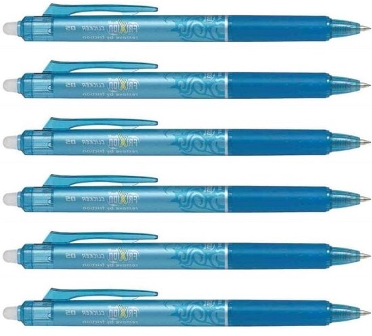 Rollerball Pennen - Schrijfgerei Set - Notities Maken - Hittegevoelige Inkt - 6 Stuks - Turkoois