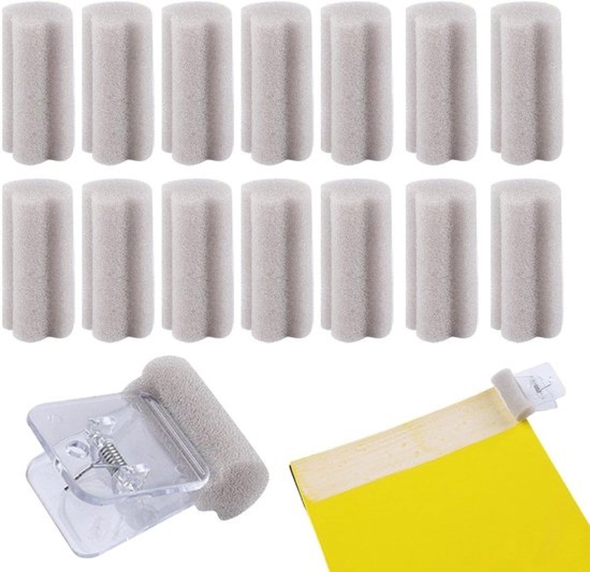 Tafeltennisborstel Set - Racket Onderhoud - Sport Apparatuur Reinigen - Zachte Krasvrije Spons - 16 x 12 x 6 cm