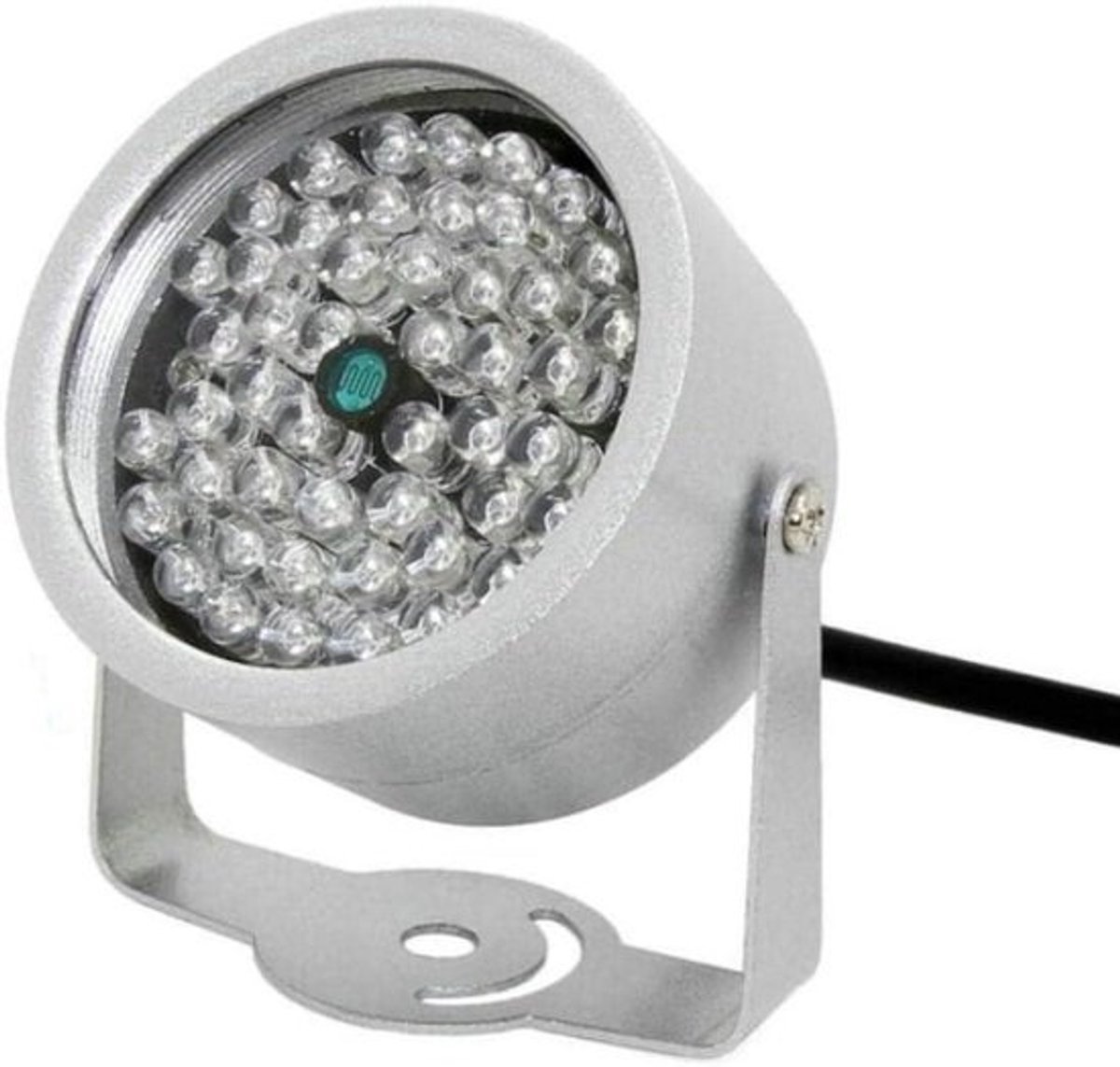 Infrarood Nachtzicht Lamp - IR Verlichting Camera - Beveiliging Verbeteren - 48 LED Array - 40 M Bereik - Zwart