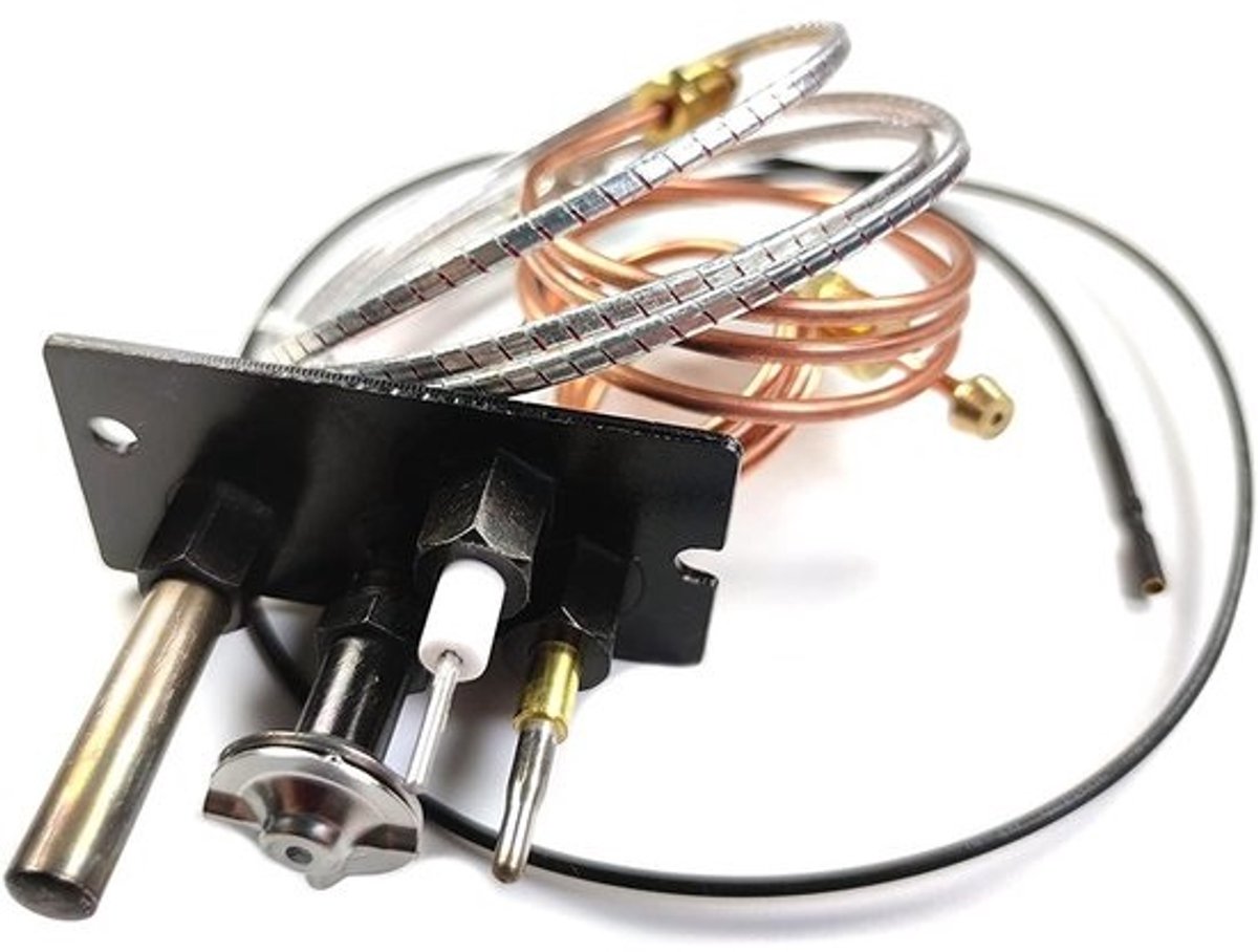 Pilot Assembly - Ontstekingssysteem Open Haard - Open Haard Reparatie - Voor Propaan en Aardgas - 26 inch Thermokoppel - Koper