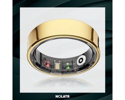 NOLATR LUX Smart Ring - Stappenteller - Slaaptracker - Goud - Maat 7
