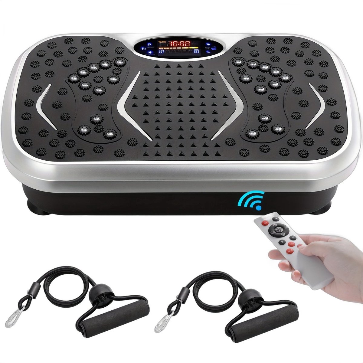 Currero Vibration Plate - Trilplaat Fitness - Vibratieplaat - Trilplaat - Fitnessapparaat - Bloedsomloop - Thuis Trainen