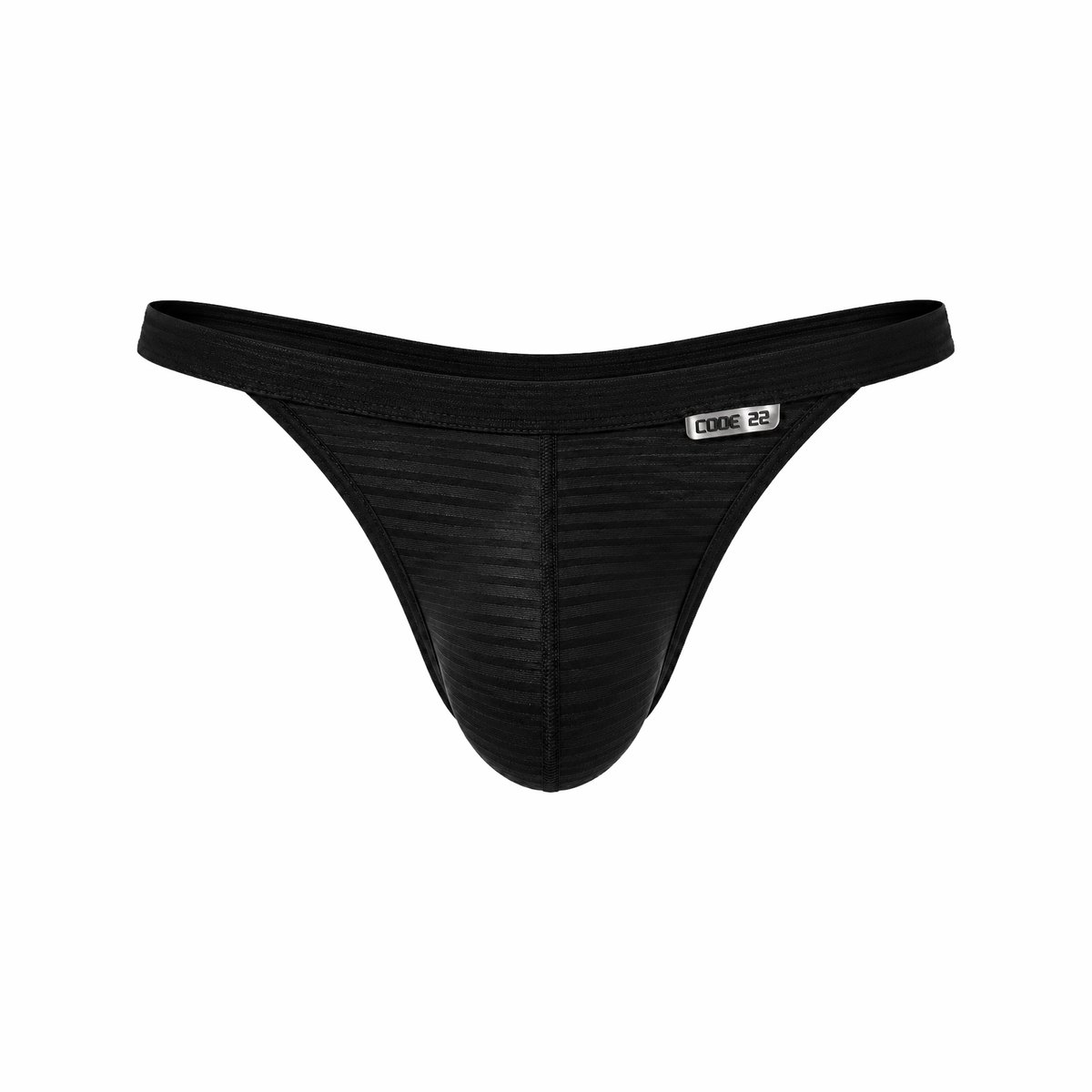 CODE 22 Zebra Thong Black - MAAT XXL - Heren Ondergoed - String voor Man - Mannen Thong