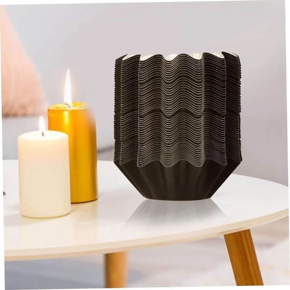 Wax Smelt Liners - Aroma Kaarsen Bakjes - Geuren Wisselen - Waterdicht PET-gecoat papier