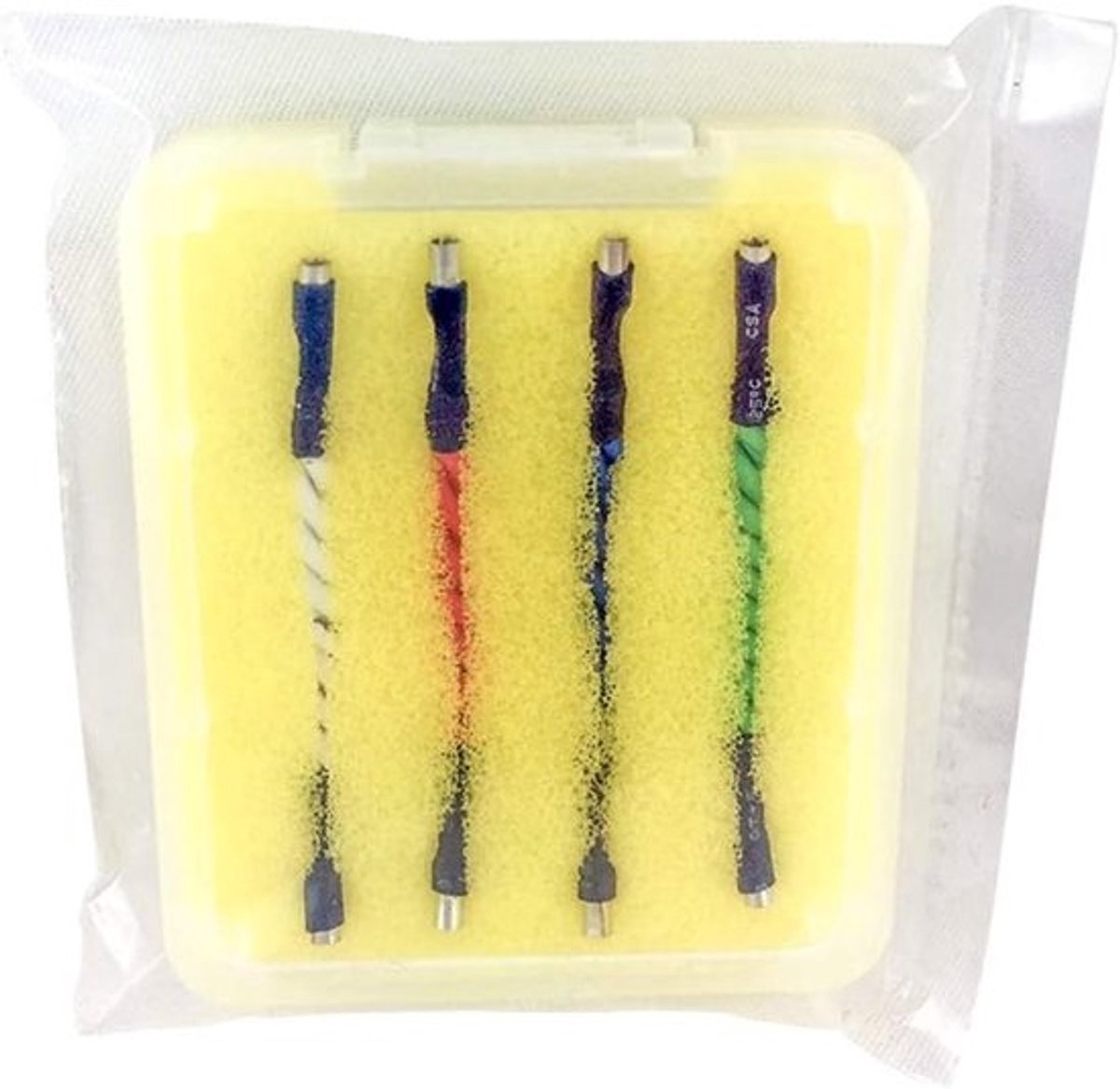 Phono Kabelset - Headshell Kabels - Platenspeler Aansluiten - Gevlochten Ommanteling - 4 Stuks