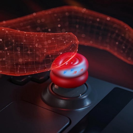 Joystick Covers - Thumb Grips - Gaming Comfort - Antislip Structuur - 7.5mm Hoogteboost - Passierood — afbeelding 3
