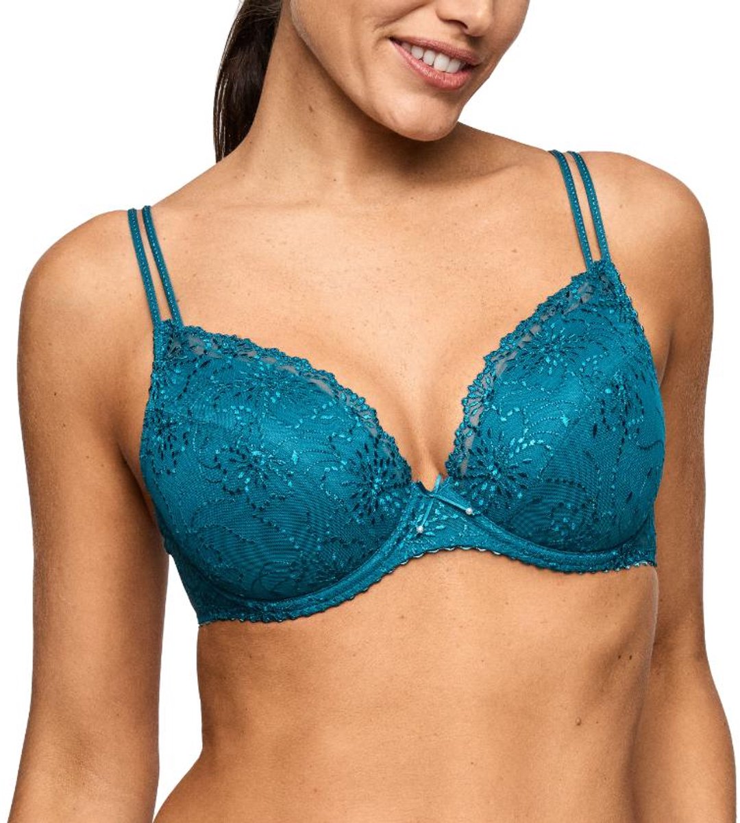 Marie Jo Jane Push Up Bh 0101337 Peacock - maat EU 85B / FR Groen
