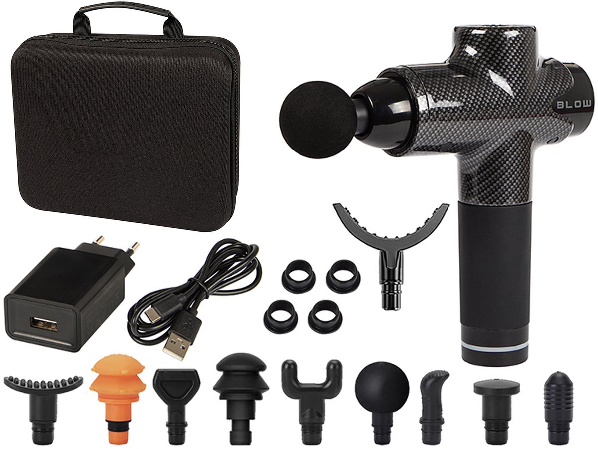 Blow - massageapparaat, vermogen 200 W, 30 snelheidsstanden, snelladen, 44-341